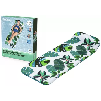 Bestway Inflatable Mattress Floating Palm Leaves on Water 43731