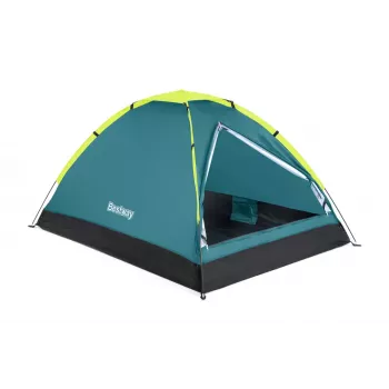 Bestway 68084 Tourist Palapinė 145 x 205 x 100 cm Dvigubo Kupolo Palapinė 2 Asmenims Žalia/Pilka
