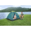 Bestway 68084 Tourist Palapinė 145 x 205 x 100 cm Dvigubo Kupolo Palapinė 2 Asmenims Žalia/Pilka