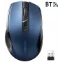 Ugreen MU006 belaidė optinė pelė 2.4GHz / Bluetooth 5.0 4000 DPI - mėlyna