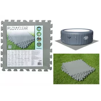 Bestway Flowclear putų kilimėlis baseinui 50 x 50 cm 8 vnt. mėlynas
