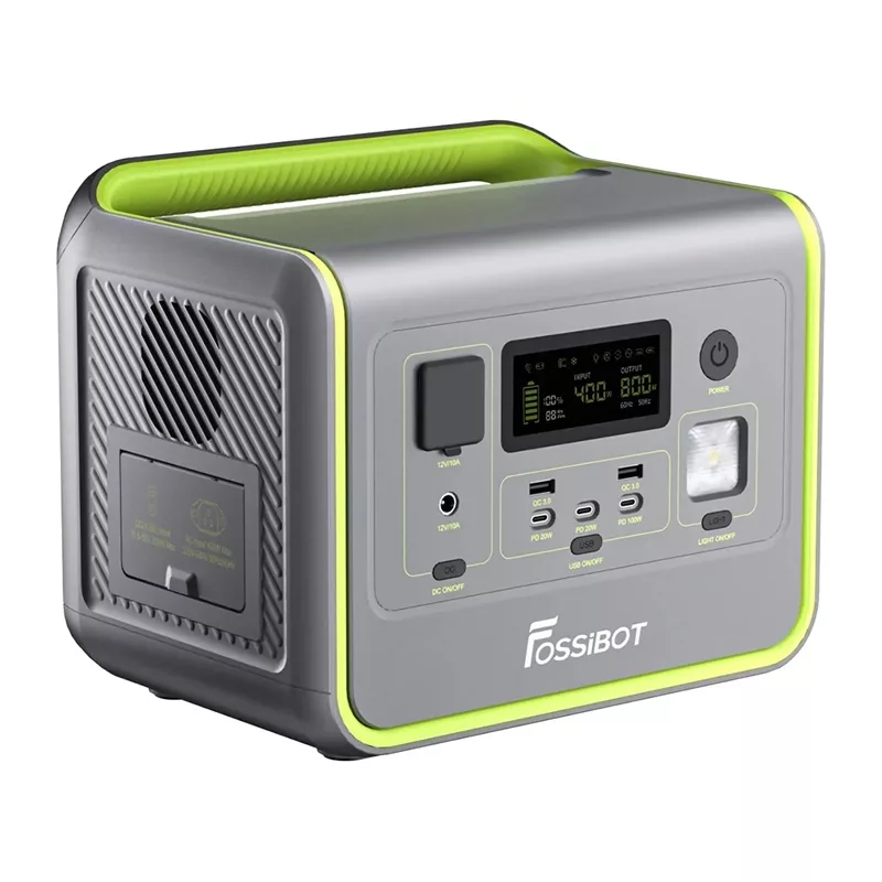FOSSIBOT F800 800W nešiojama elektrinė (žalia)