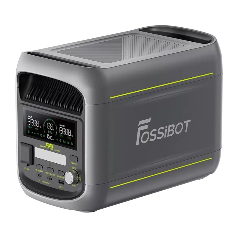 FOSSIBOT F1800 1800W įkrovimo stotis, pilka