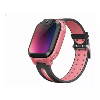 imoo Watch Phone Z1 Pink Kids Smart Watch su 4G LTE, GPS, IPX8 vandeniui atsparus, 1,3 inch TFT ekranas, 2MP kamera, 700mAh baterija