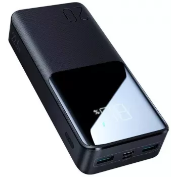Joyroom JR-QP192 Star Series Mini 20000 mAh 22.5W Power Bank su skaitmeniniu ekranu juoda