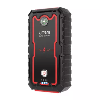 UTRAI JS One automobilio užvedimo starteris 1600A Peak 16000mAh 12V su LED žibintuvėliu