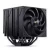 Jonsbo CC90 Black CPU Aušintuvas, Dviejų Bokštų, 130mm PWM Ventiliatorius, Segmentinis Ekranas