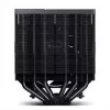 Jonsbo CC90 Black CPU Aušintuvas, Dviejų Bokštų, 130mm PWM Ventiliatorius, Segmentinis Ekranas