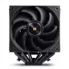 Jonsbo CC90 Black CPU Aušintuvas, Dviejų Bokštų, 130mm PWM Ventiliatorius, Segmentinis Ekranas
