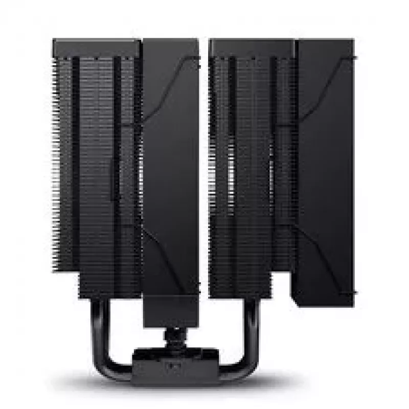 Jonsbo CC90 Black CPU Aušintuvas, Dviejų Bokštų, 130mm PWM Ventiliatorius, Segmentinis Ekranas