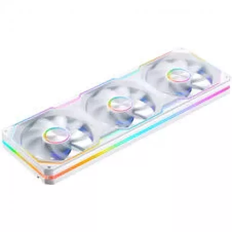 Jonsbo XA-360 Reverse Blade PWM ARGB 360mm White PC Case Fan 3-Pack