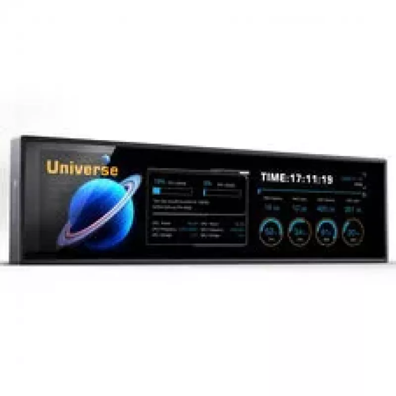 Jonsbo DS916 9.16 colio IPS monitorius su tvirtinimu prie korpuso - juodas