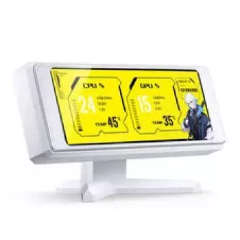 Jonsbo DS339 Mini Display 3.39 inch IPS Screen USB-C White