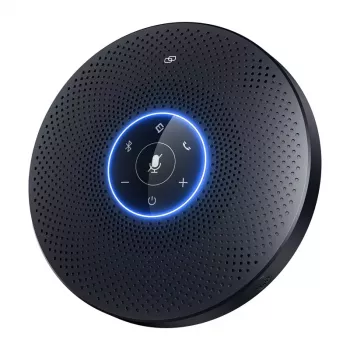 EMEET OfficeCore M2 Max konferencinis garsiakalbis - 8 mikrofonų masyvas, 360° fiksavimas, USB-C / Bluetooth 5.0, 24 h baterija, Daisy Chain