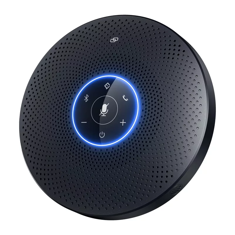 EMEET OfficeCore M2 Max konferencinis garsiakalbis - 8 mikrofonų masyvas, 360° fiksavimas, USB-C / Bluetooth 5.0, 24 h baterija, Daisy Chain