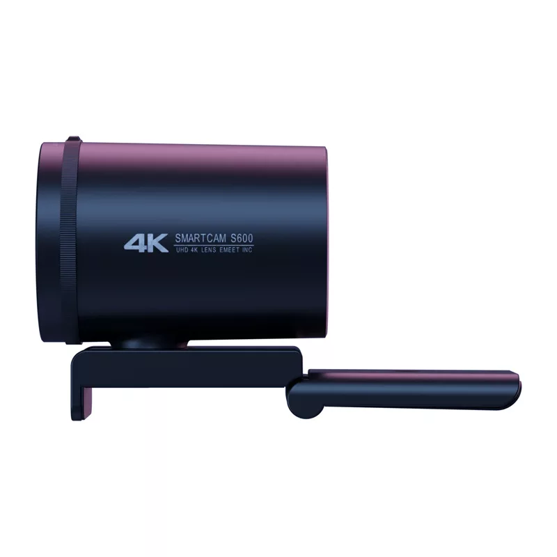 EMEET SmartCam S600 Webcam 2K AI Autofocus USB-C Privacy Shutter Black