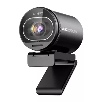 EMEET SmartCam S600 Webcam 2K AI Autofocus USB-C Privacy Shutter Black
