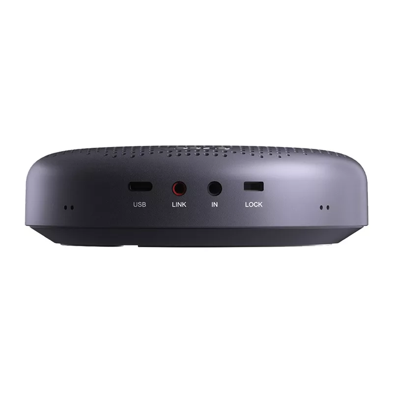 EMEET OfficeCore Luna Plus Kit konferencinė sistema – dviejų garsiakalbių rinkinys su Daisy Chain, 360° visakryptis mikrofonas, USB-C ir Bluetooth 5.0, triukšmo slopinimas, 15 h baterija