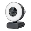 EMEET SmartCam S600L Webcam - 2K QHD, automatinis fokusavimas, dvigubi mikrofonai, privatumo užraktas, USB-A