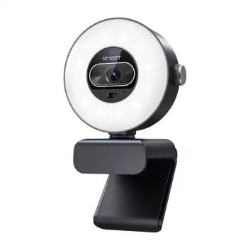 EMEET SmartCam S600L Webcam - 2K QHD, automatinis fokusavimas, dvigubi mikrofonai, privatumo užraktas, USB-A