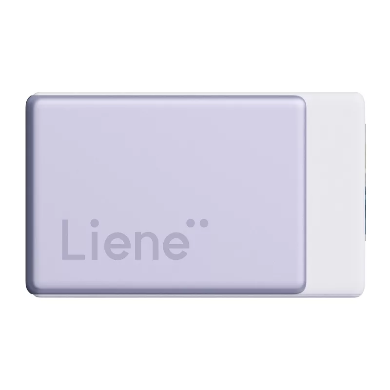 LIENE Pearl N200 Pro 2x3 nešiojamasis nuotraukų spausdintuvas (violetinis)
