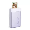 LIENE Pearl N200 Pro 2x3 nešiojamasis nuotraukų spausdintuvas (violetinis)