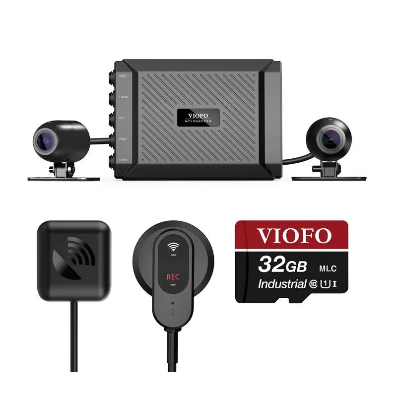 VIOFO MT-1 Motociklo Vaizdo Registratorius 2CH 1080p 30fps Dvigubas Sony STARVIS