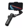AOCHUAN XE Standard Gimbal (Juoda) – 3 ašių išmaniojo telefono stabilizatorius su Bluetooth 5.0, 2600 mAh baterija, sulankstomu dizainu