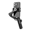 AOCHUAN XE Standard Gimbal (Juoda) – 3 ašių išmaniojo telefono stabilizatorius su Bluetooth 5.0, 2600 mAh baterija, sulankstomu dizainu