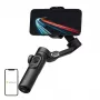 AOCHUAN XE Standard Gimbal (Juoda) – 3 ašių išmaniojo telefono stabilizatorius su Bluetooth 5.0, 2600 mAh baterija, sulankstomu dizainu