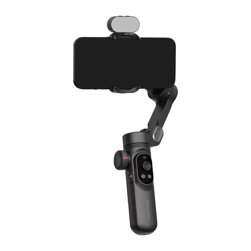 AOCHUAN X Pro gimbal su RGB apšvietimu (juodas)