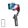 AOCHUAN XE gimbalas su RGB apšvietimu (juodas)