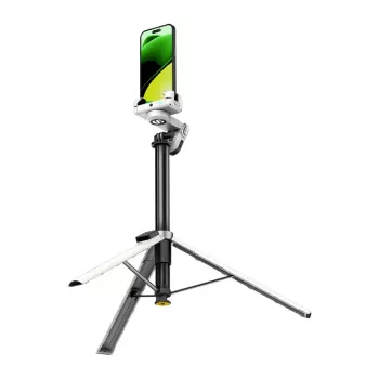 AOCHUAN M3 Pro gimbal su RGB apšvietimu (baltas)
