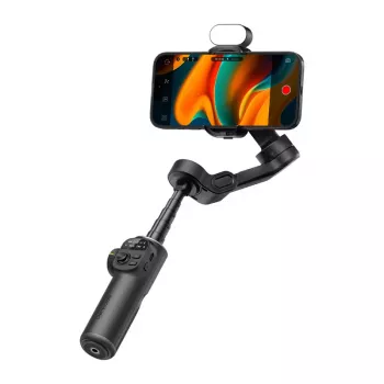 AOCHUAN X2 gimbal su RGB apšvietimu (juodas)