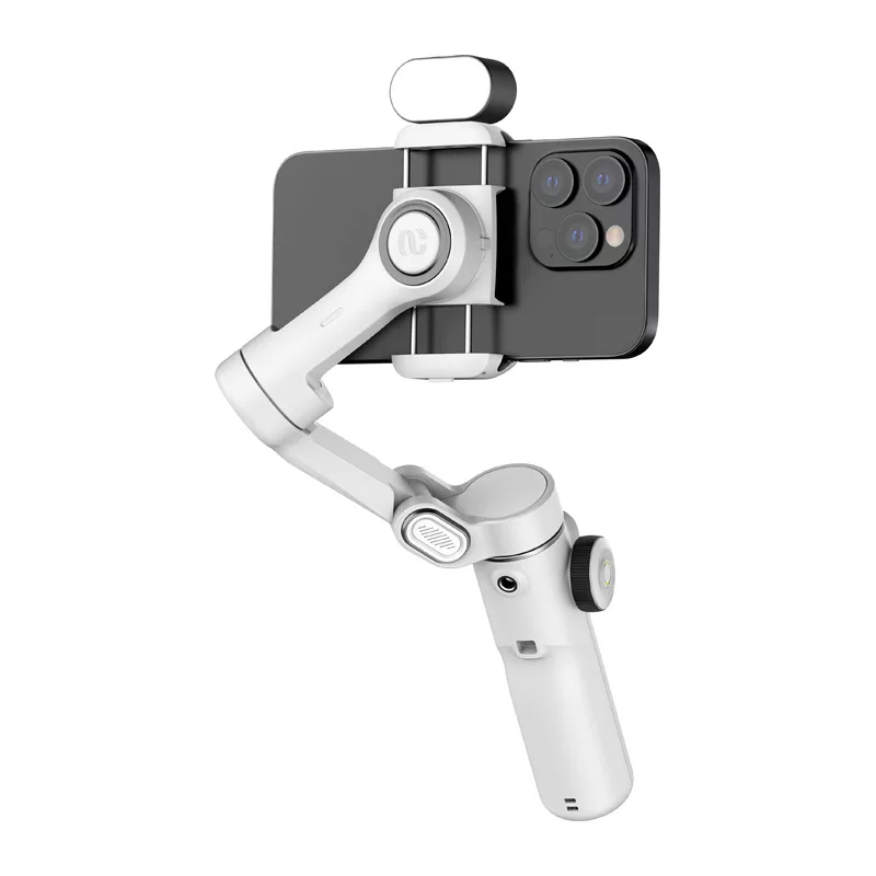 AOCHUAN X2 gimbal su RGB apšvietimu (baltas)