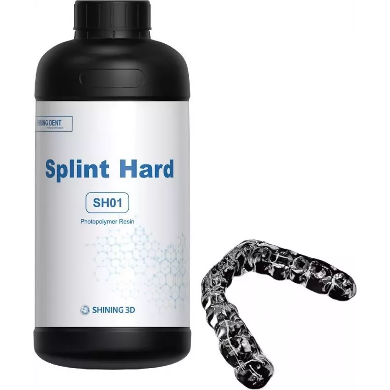 Shining 3D DENTAL SPLINT HARD RESIN SH01 1kg Transparent