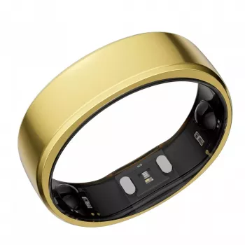 RingConn Smart Ring Gen2 – nešiojamas miego ir kūno rengybos sekimo įrenginys – širdies ritmas – King Gold 11 dydis