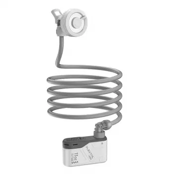 FLEXTAIL Max Shower nešiojamas dušas su siurbliu (balta)