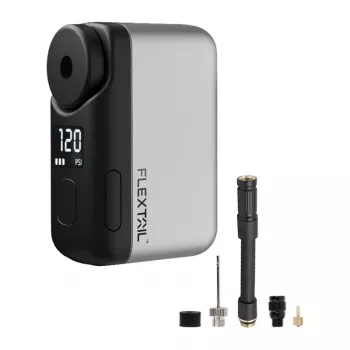Flextail Tiny Bike Pump Pro Portable Bike Pump (Gray)