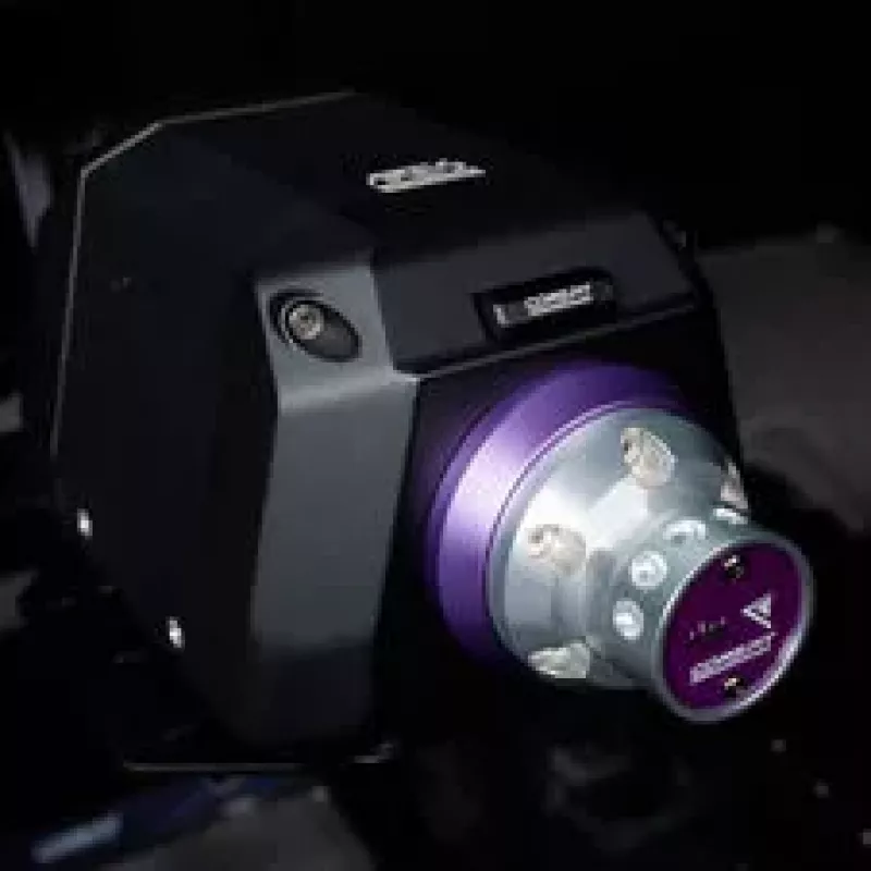 Conspit CDR Quick Release mechanizmas (vairo pagrindo pusė), skirtas ARES vairo pagrindams - sidabrinis