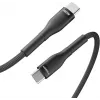 VEGER USB-C į USB-C PD 100W laidas 1,5 m, juodas
