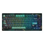 AKKO MOD007V3 HE 75% Wired Mechanical Keyboard with Hall Effect Switches, CNC Aluminum Case, PBT ASA Keycaps, RGB, Black
