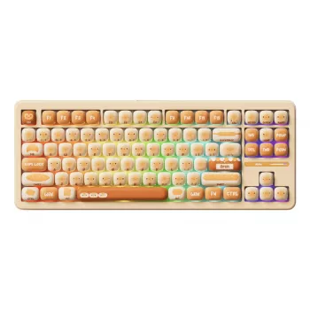 AKKO TAC87 Bun Wonder Tenkeyless mechaninė klaviatūra - kelių režimų RGB karštai keičiama