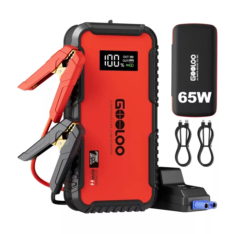 GOOLOO GT3000 44.4Wh Jump Starter 3000A Peak