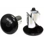 ODI Aluminium Bar Ends (Black)