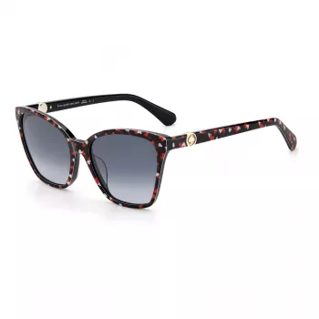 KATE SPADE Moteriški akiniai nuo saulės Amiyah - Havana rėmelis, rudi gradientiniai lęšiai - 56/17/140 mm