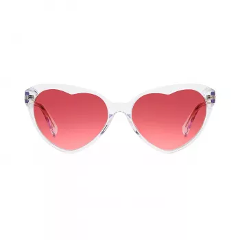KATE SPADE Moteriški akiniai nuo saulės Velma-S-900 - Juodas rėmelis, pilki gradientiniai lęšiai, 57/16/140 mm