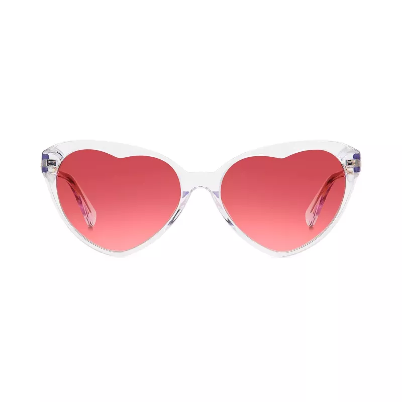 KATE SPADE Moteriški akiniai nuo saulės Velma-S-900 - Juodas rėmelis, pilki gradientiniai lęšiai, 57/16/140 mm