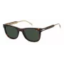 DAVID BECKHAM DB-1113-S-086 Havana Green Square Sunglasses