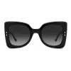 ISABEL MARANT Moteriški akiniai nuo saulės IM-0120-S-807 - stačiakampis acetatinis rėmelis, pilki polikarbonatiniai lęšiai, 52 mm